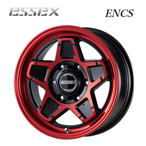 送料無料 エセックス Type ENCS 6.5J-16 +48 6H-139.7 (16インチ) 6H139.7 6.5J+48【2本セット 新品】