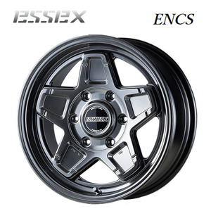 送料無料 エセックス Type ENCS 6.5J-16 +48 6H-139.7 (16インチ) 6H139.7 6.5J+48【4本セット 新品】