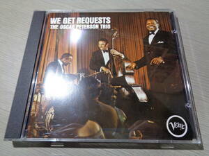 西ドイツ/オスカー・ピーターソン,THE OSCAR PETERSON TRIO/WE GET REQUESTS(W.GERMANY/Verve:810 047-2 ORIGINAL PRESSING CD/02 STAMPER