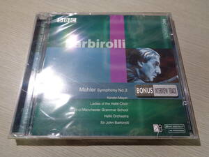未開封/ジョン・バルビローリ,SIR JOHN BARBIROLLI,HALLE ORCHESTRA/MAHLER:SYMPHONY NO.3(BBC LEGENDS:BBCL 4004-7 STILL-SEALED 2CD