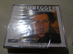 未開封/ファビオ・ルイージ,FABIO LUISI,ORCHESTRE DE LA SUISSE ROMANDE/HONEGGER:SYMPHONIES,MOUVEMENTS SYMPHONIQUES(RSR 6132 NEW 3CD