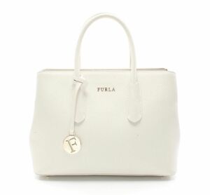 値下げ不可 フルラ　FURLA ハンドバッグ　トートバッグ　ホワイト　ショルダー