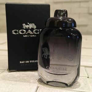 未使用　コーチ　COACH 　香水　オードトワレ　コーチ メン　フランス製　4.5mL 　携帯にも♪