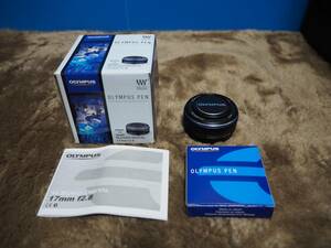  OLYMPUS M.ZUIKO DIGITAL 17mm F2.8　中古美品　