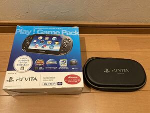 PlayStation Vita 3G Wi-Fiモデル PCH-1000シリーズ PLAY! Game Pack 1部欠品あり