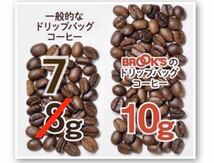 【BROOＫ’S】ブルックスコーヒー ◆ドリップバッグ ◆ モカ　２８袋 ◆モカ生豆１００％のストレート_画像2
