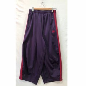 【Needles】ニードルズ H.D.Track Pant - Poly Smooth LQ233 ボトム ジャージパンツ メンズ XS パープル 無地 ts202403