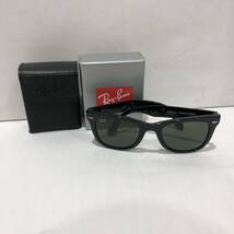 【Ray-Ban】レイバン WAYFARER ウェイファーラー FOLDING CLASSIC RB4105 601 サングラス ブラック グリーン セルフレーム 折畳式 ts202402_画像10