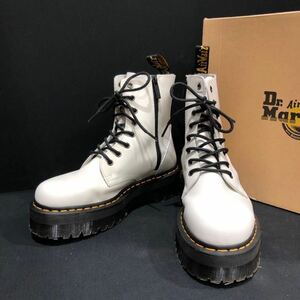 【Dr Martens 】JADON ドクターマーチン WHT UK8 レースアップブーツ ts202403