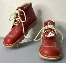 【希少】EUR42 約26cm パレス Palace × キッカーズ Kickers Kick Hi キックハイ ブーツ ハイカット ロゴ 赤 レッド red メンズ_画像1