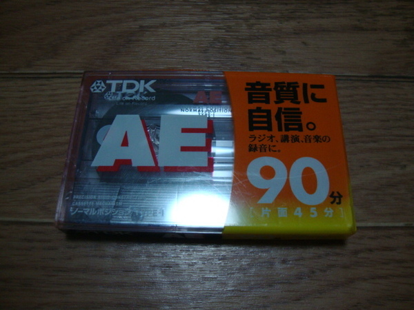 ★ 新品・送料無料 TDK オーディオテープ 90分 AE-90G ノーマルポジション TYPE-1 ★