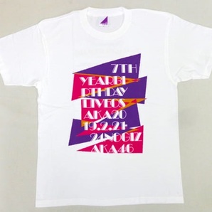 M123/乃木坂46 7th YEAR BIRTHDAY LIVE/～西野七瀬 卒業コンサート～Tシャツ XLサイズの画像2