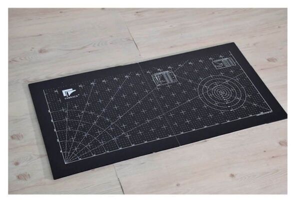 フクビ ファブラック DIY作業ボード 475mm×950 ブラック 1枚 プラダン ノコギリ 工具 ドライバー 工作