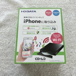 【1円スタート！現状品】I-O DATA iPhone スマホ CD取込 Wi-Fiモデル iOS/Android 「CDレコ」/MKT0224②-60