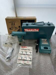 【1円スタート！動作確認済み！】マキタ makita トリマー 3700DQK 電池トリマ 電池穴あけカッター/SI0212-80