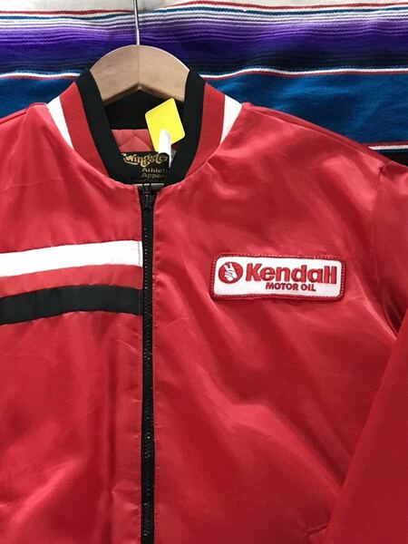 Kendall Motor Oil ジャケット　モーターオイル　レーシング　企業　グリース　トラック　レース　ナスカー　カンパニー　企業