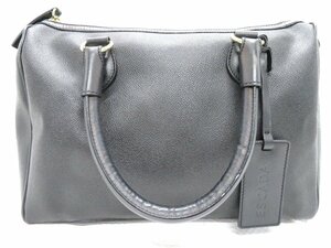 ESCADA　エスカーダ　ミニボストンバッグ　ハンドバッグ　黒　付属品:タグ　4004