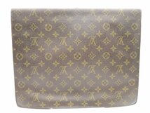 LV　LOUIS VUITTON　ルイ・ヴィトン　モノグラム　ポルトドキュマンセナトゥール　ビジネスバッグ　付属品:鍵　4283_画像2