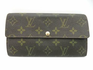 LV　LOUIS VUITTON　ルイ・ヴィトン　モノグラム　ポルトフォイユ・サラ　長財布　4384