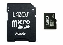 Lazos microSDカード 32GB 2枚セット Class10 UHS-I microSDHC 32GB　L-B32MSD10-U1 x2_画像2