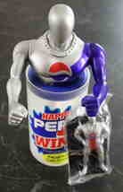 ★ペプシマン　HAPPY・PEPSI ペプシマン　Can Topper（未開封）と　キーホルダー（未開封）_画像2