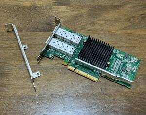 ★美品送無★Silicom INTEL 82599ES Dual Port 10GbE SFP+ PCI Express Network Server Adapter X520-DA2同等仕様