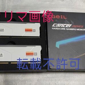 DDR5-8200 CL40 48GB kit(24GBx2) ARGB GEIL CANCER