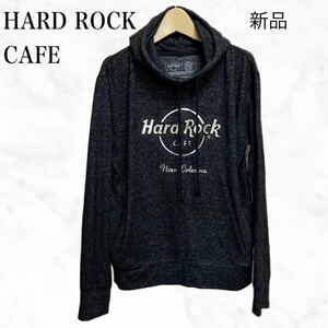 HARD ROCK CAFE プルオーバパーカー　黒ブラック系　トップス　ハードロックカフェ