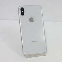 SIMフリー iPhone X 64GB シルバー Softbank 利用制限○ 残債なし 3日間返品可 インボイス対応可 送料無料 【専0122-78-0206デ】兼P_画像2