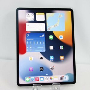 美品 *60日保証* iPad Pro 12.9 第5世代 1TB グレー Cellular SIMフリー au 利用制限○ インボイス可 送料無料 【本0225-1130-0228本】清T