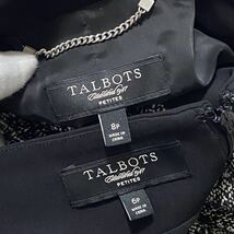 TALBOTS コットンツイード ジャケット×スカート 上下セットアップ_画像8