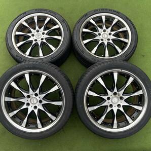 ◆WORK SCHWERT SW2ワークシュバート 19x8J+45/PCD:114.3/5穴◆4本 245/40ZR19.2020/2023年製.エルグランド,アルファード,ヴェルファイア等の画像1