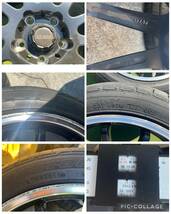 ◆ 希少！S/CADA エスカーダ◆18x7.5J+53/PCD:114.3/5穴◆4本 215/45R18.BRIDGESTONE . 2016/2022年製.RX-8,アルファード ヴェルファイア等_画像8