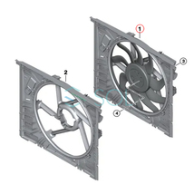 BMW G20 G21 G29 Z4 ラジエーター ブロアファン 320i 330i 20i 17428666815 出荷締切18時_画像5