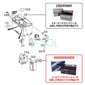 BOSCH製 ベンツ 補機バッテリー サブバッテリー BLA-1 12V 1.2Ah BLACK-AGM バックアップバッテリー Sクラス W221 W216 CLの画像5