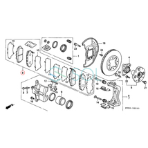 ホンダ N-BOX(JF1 JF2) N-ONE(JG1 JG2) N-WGN(JH1 JH2) フロント ブレーキパッド 左右セット 45022-T6G-000 45022-TDJ-010 45022-TP8-000_画像3