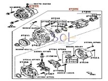 ダイハツ ミラ ミラジーノ(L700S L700V L710S L710V) オプティ(L800S L810S) オルタネーター ダイナモ 27060-97211 コア返却不要_画像2