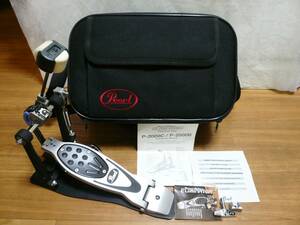 Pearl POWER SHIFTER Eliminator P-2000C パール ドラムペダル シングルペダル ケース付き ドラム ペダル