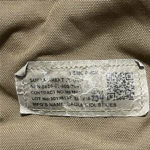 米軍放出 Eagle製 USMC PACK SUSTAIMENT POUCH コヨーテ 中古 海兵隊 海軍 AOR USMC 5.11 LBT M4 M1911 M9 M16 P320 HK416 MP5の画像4