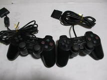 PS2　デュアルショック2　コントローラー　２台セット　激安　チャンス！！！_画像1