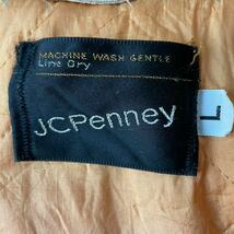 70s J.C.PENNEY ジェイシーペニー ダービージャケット ジャケット カップショルダー ブルゾン アメリカ古着 メンズ L_画像3