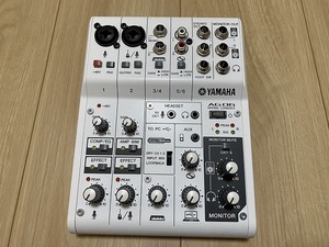 10円スタート☆YAMAHA MIXING CONSOLE AG06☆ヤマハ ミキシングコンソール AG06