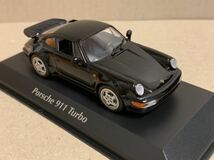 ミニチャンプス 1/43 1990 ポルシェ 964 ターボ ブラック 1/43 Minichamps PMA Maxichamps Porsche 964 Turbo_画像3
