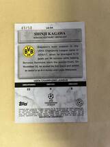 「50枚限定」2022-23 Topps Stadium Chrome Shinji Kagawa Legends Of Europe 香川 真司_画像2