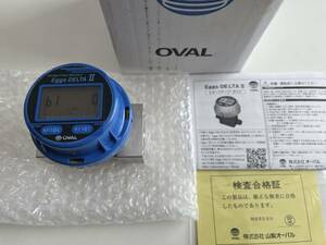 OVAL オーバル Eggs DELTA II 流量計 新品 未使用品