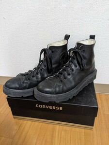 CONVERSE/コンバース LEA ALL STAR LONGLIFE HI/オールスター ロングライフ HI レザースニーカー 1CL882 27.5