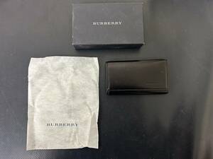 2-20 BURBERRY バーバリー レザー キーケース 5連 箱有 画像分 現状品 返品交換不可