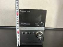 2-79 Panasonic SA-PM48 CD ミニコンポ スピーカーシステム 2009年製 通電・初期動作確認済 画像分 現状品 返品交換不可_画像3