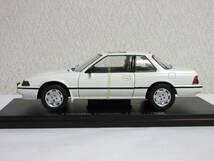 アシェット 国産名車コレクション 1/24 Vol.59 Honda Prelude ホンダ プレリュード 2.0Si 1985 専用ケース付_画像1