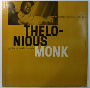 美盤! US BLUE NOTE BLP 1510 完全オリジナル Genius of Modern Music VOL1 / Thelonious Monk Lexington/DG/RVG/EAR/Flat Edge